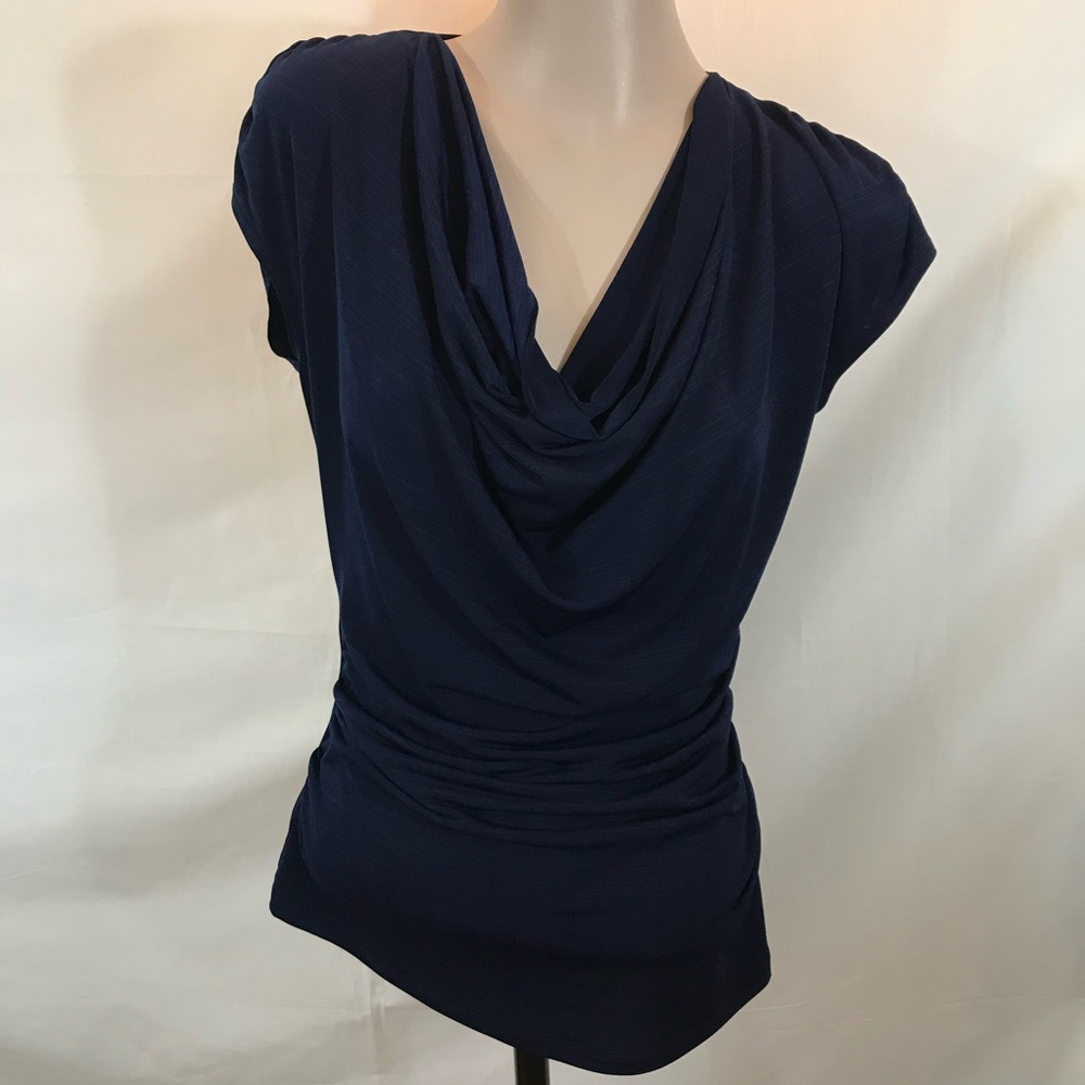 Elegant Navy Top